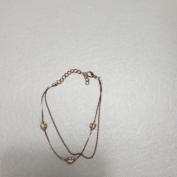 Unbranded gold tone 2 layer bracelet - Picture 2 of 5